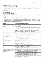 Preview for 41 page of Siemens WQ33G2CIDN User Manual And Installation Instructions