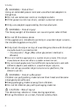 Предварительный просмотр 6 страницы Siemens WQ33G2D1NL User Manual