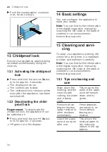 Предварительный просмотр 34 страницы Siemens WQ33G2DG0 User Manual And Installation Instructions