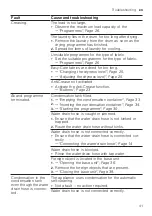 Preview for 41 page of Siemens WQ43G200GC User Manual And Installation Instructions