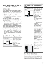 Preview for 13 page of Siemens WQ45G209GB User Manual And Installation Instructions