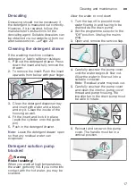 Preview for 17 page of Siemens WS G Series Instruction Manual And Installation Instructions