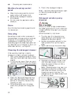 Preview for 22 page of Siemens WS**G Series Instruction Manual And Installation Instructions