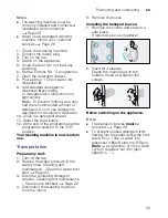 Preview for 33 page of Siemens WS**G Series Instruction Manual And Installation Instructions