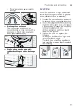 Предварительный просмотр 31 страницы Siemens WS K Series Instruction Manual And Installation Instructions