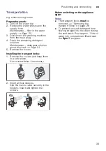 Предварительный просмотр 33 страницы Siemens WS K Series Instruction Manual And Installation Instructions