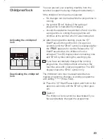 Preview for 23 page of Siemens WS09X260HK Operating And Installation Instructions