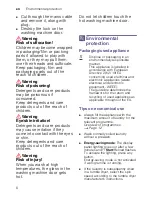 Preview for 6 page of Siemens WS10K260HK Instructions Manual