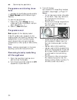 Preview for 20 page of Siemens WS10K260HK Instructions Manual