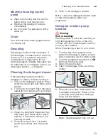 Preview for 23 page of Siemens WS10K260HK Instructions Manual