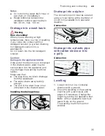 Preview for 35 page of Siemens WS10K260HK Instructions Manual