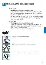 Preview for 39 page of Siemens ws12g160by Instruction Manual