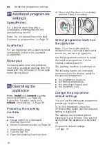 Preview for 16 page of Siemens WS12K261BY Instruction Manual And Installation Instructions