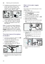 Preview for 24 page of Siemens WS12K261BY Instruction Manual And Installation Instructions