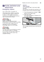 Preview for 25 page of Siemens WS12K261BY Instruction Manual And Installation Instructions