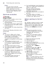 Preview for 36 page of Siemens WS12K261BY Instruction Manual And Installation Instructions