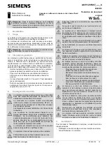 Preview for 17 page of Siemens WSx6 Series Operating And Installation Instructions