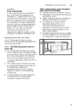 Предварительный просмотр 19 страницы Siemens WT34A201HK Installation And Operating Instructions Manual