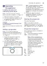 Preview for 23 page of Siemens WT43H07CDN Installation And Operating Instructions Manual