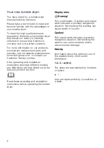 Preview for 2 page of Siemens WT43H07LDN Installation And Operating Instructions Manual