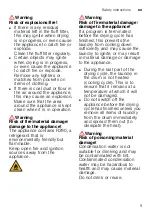 Preview for 9 page of Siemens WT43H07LDN Installation And Operating Instructions Manual