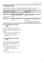 Preview for 21 page of Siemens WT43HVP6DN User Manual And Installation Instructions