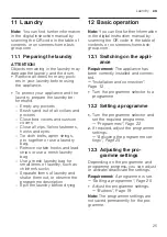 Preview for 25 page of Siemens WT43HVP6DN User Manual And Installation Instructions