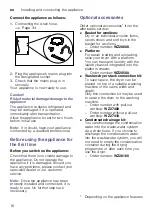 Preview for 16 page of Siemens WT43RTG1 Installation And Operating Instructions Manual