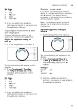 Preview for 33 page of Siemens WT43RTG1 Installation And Operating Instructions Manual