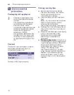 Preview for 12 page of Siemens WT43W468GR Installation And Operating Instructions Manual