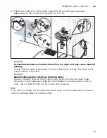 Preview for 15 page of Siemens WT43W468GR Installation And Operating Instructions Manual