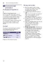 Preview for 12 page of Siemens WT43W530EE Installation And Operating Instructions Manual