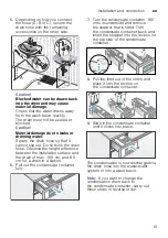 Preview for 15 page of Siemens WT43W530EE Installation And Operating Instructions Manual