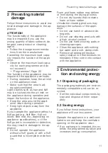 Preview for 11 page of Siemens WT45H2I5DN User Manual And Installation Instructions