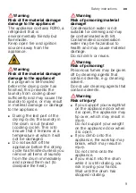 Preview for 9 page of Siemens WT45HV10GC Installation And Operating Instructions Manual