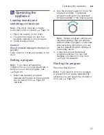 Preview for 27 page of Siemens WT45M230GB Installation And Operating Instructions Manual