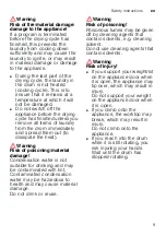 Preview for 9 page of Siemens WT45M232GB Installation And Operating Instruction