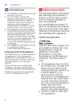 Preview for 4 page of Siemens WT45M260ES Installation And Operating Instructions Manual