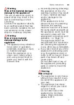 Preview for 7 page of Siemens WT45M260ES Installation And Operating Instructions Manual