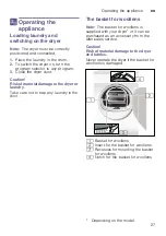 Preview for 27 page of Siemens WT45M260ES Installation And Operating Instructions Manual