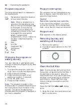 Preview for 30 page of Siemens WT45M260ES Installation And Operating Instructions Manual