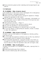 Preview for 7 page of Siemens WT45N202GB User Manual And Installation Instructions