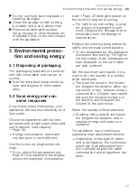 Preview for 11 page of Siemens WT45N202GB User Manual And Installation Instructions