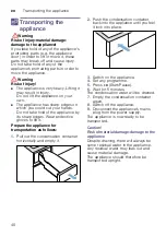 Preview for 40 page of Siemens WT45RVB7DN Installation And Operating Instructions Manual