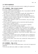 Preview for 5 page of Siemens WT45UMD00W User Manual And Installation Instructions