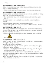 Preview for 8 page of Siemens WT45UMD00W User Manual And Installation Instructions