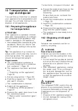 Preview for 53 page of Siemens WT45UMD00W User Manual And Installation Instructions