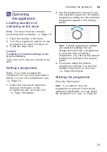 Preview for 23 page of Siemens WT45W460BY Installation And Operating Instructions Manual