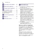 Preview for 4 page of Siemens WT45W510EE Installation And Operating Instructions Manual