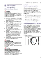 Preview for 31 page of Siemens WT45W561BY Installation And Operating Instructions Manual